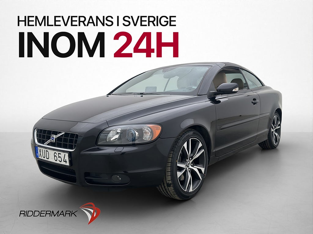 Volvo C70 T5 220hk Summum Läder Navi DYNAUDIO P-Sensorer