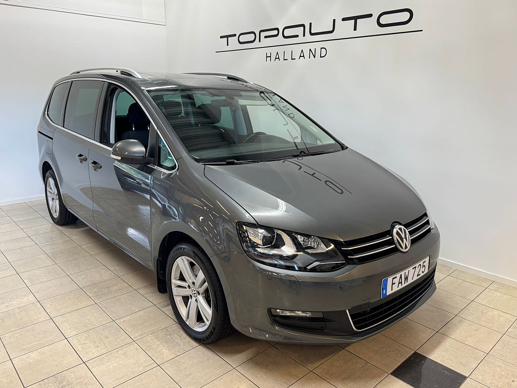 Volkswagen Sharan 7-sits TDI 150hk DSG |Pano|Värmare|Drag