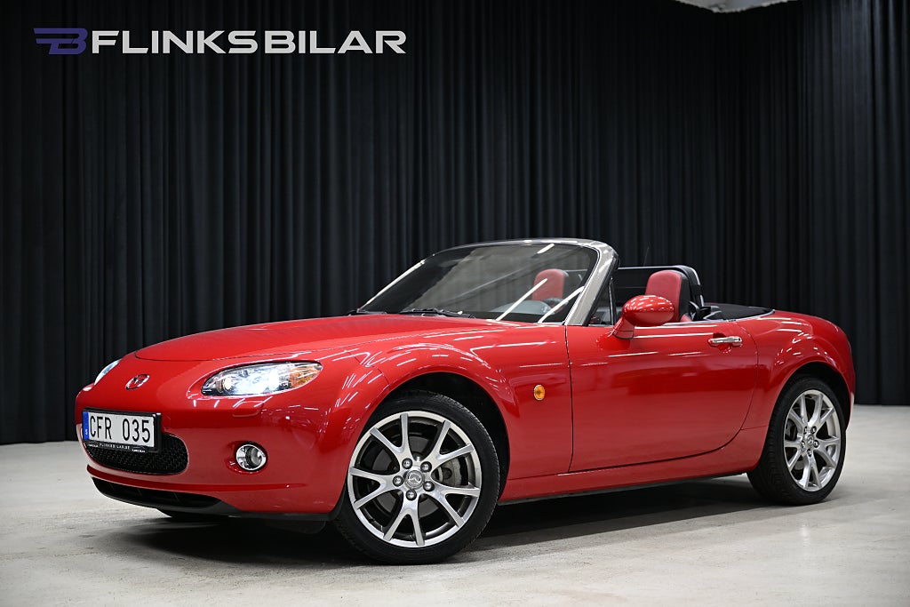 Mazda MX-5 160HK Softtop|Lågmil|6366Mil|Skinn|Xenon