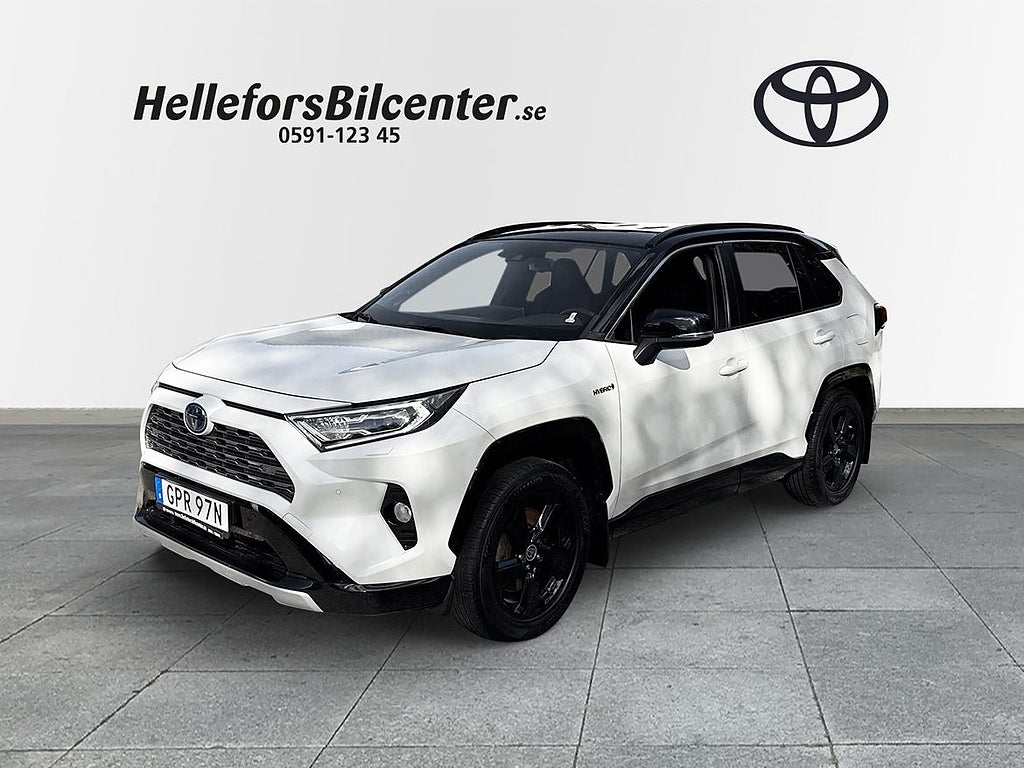 Toyota RAV4 Hybrid AWD-i 222hk STYLE JBL Drag Carplay Vhjul Motorv