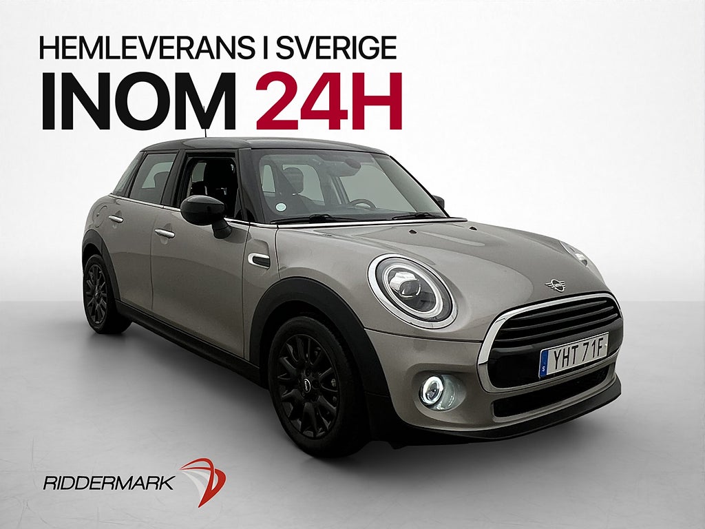 MINI Cooper DCT 136hk Pepper II Sensorer Sätesvärme Sv.Såld