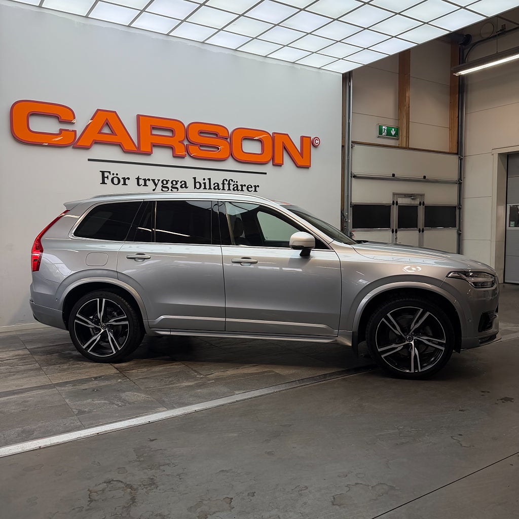 Volvo XC90 D5 AWD Polestar R-Design 7-sits Pano 22" Kamrem bytt!