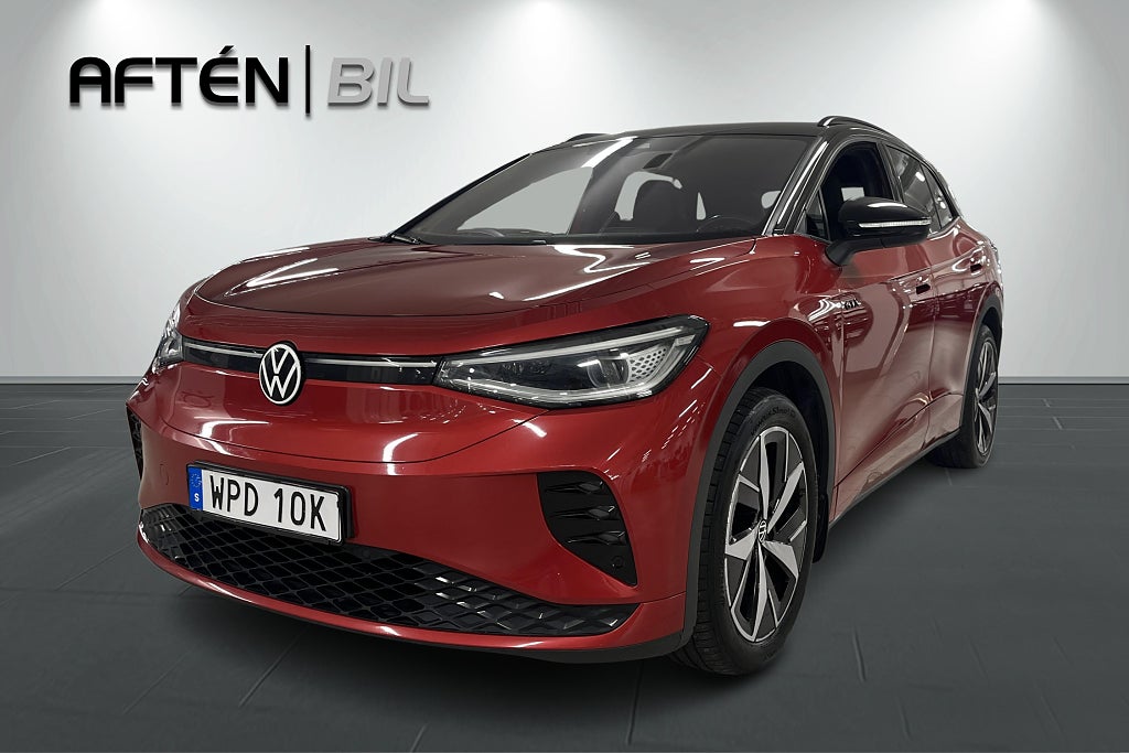 Volkswagen ID.4 GTX 77 kWh 4M Dragkrok Värmepump IQ.Light