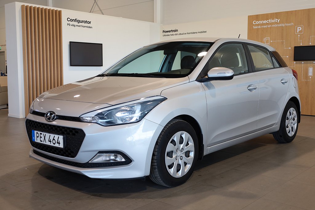 Hyundai i20 1,4 101hk Premium Automat 5D Bluetooh 2017