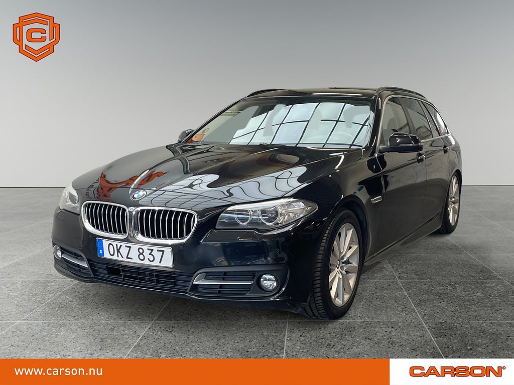 BMW 520 d xDrive Touring 190HK M-sportratt Rattvärme Läder