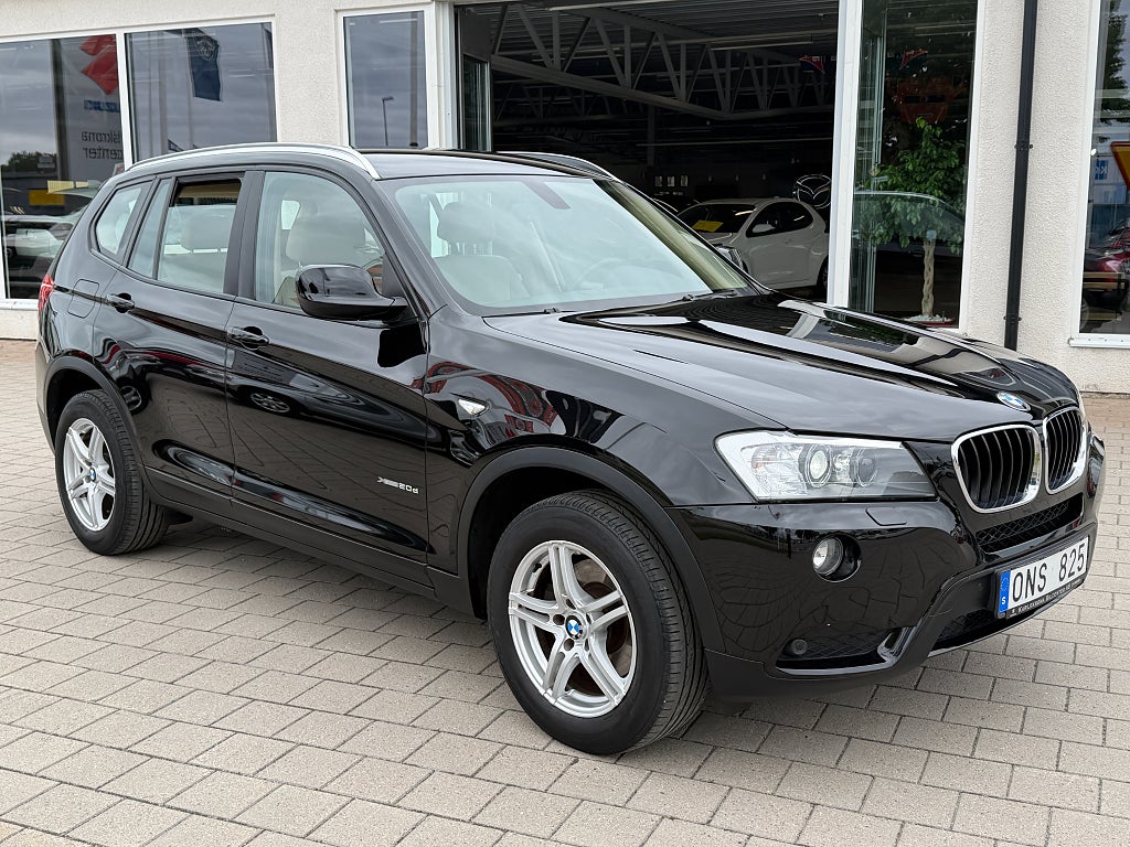 BMW X3 xDrive20d Steptronic 184hk / ENDAST TVÅ ÄGARE