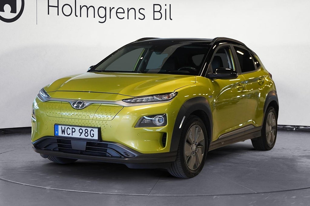 Hyundai Kona Electric 64 kWh Premium Backkamera Head-Up Navigation | Ränta