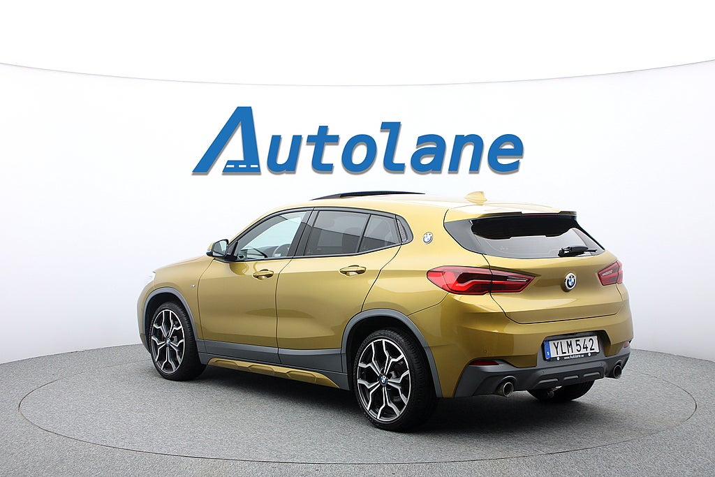 BMW X2 xDrive20d M Sport, Panorama, Dragkrok, HUD, Skinn 190hk