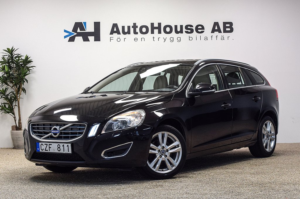 Volvo V60 D2 Summum Dieselvärmare Dragkrok Skinn Kamrem bytt