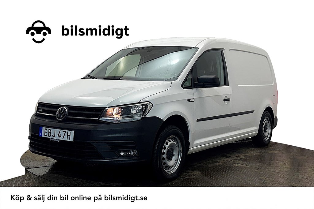 Volkswagen e-Caddy Maxi 37.3 kWh Drag Värmare CCS AppConnect MOMS 113hk