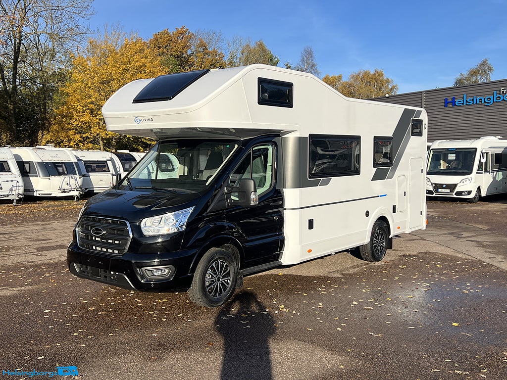 Sun Living A 70 DK * BLACK WEEK * B-körkort * 6-bältad *  