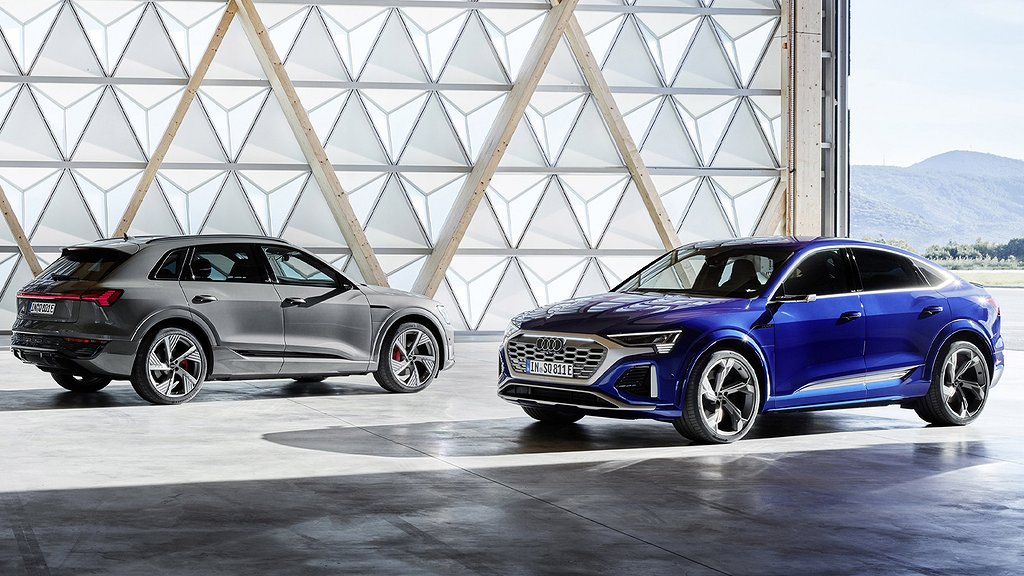 Audi Q8 e-tron och Audi Q8 e-tron Sportback.