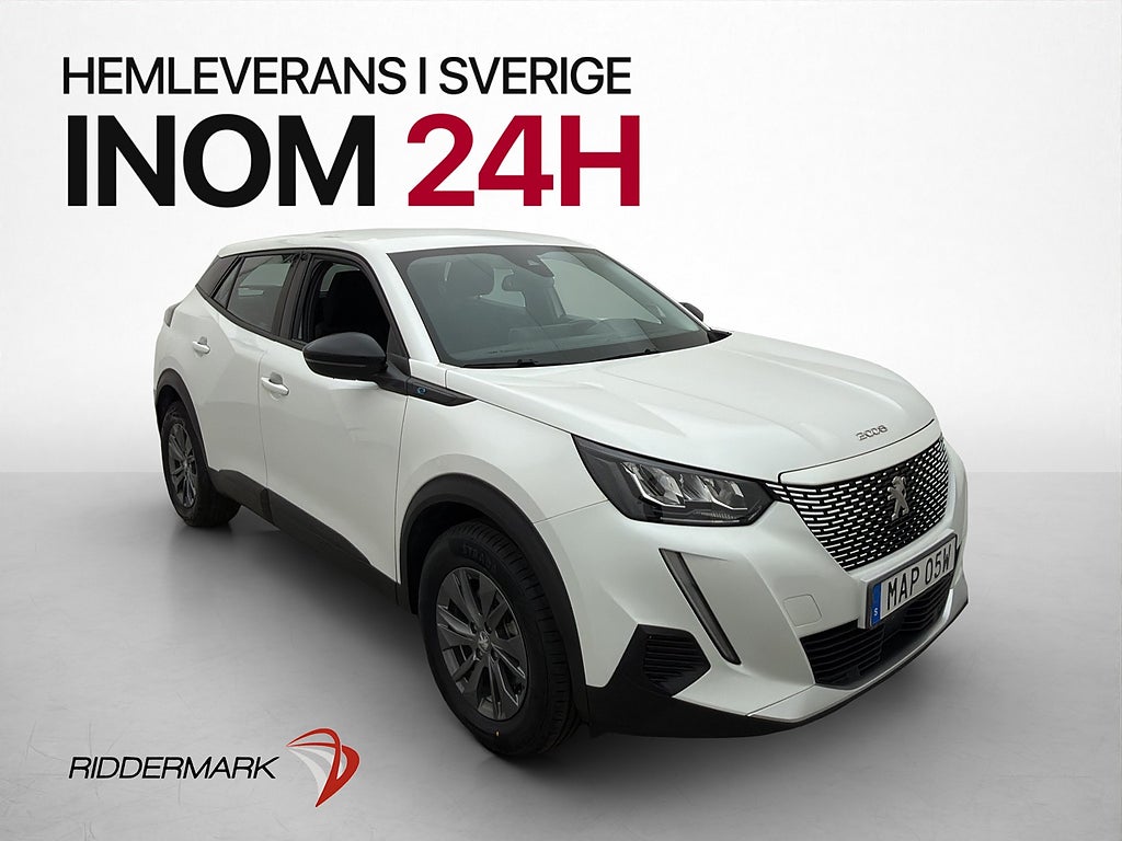 Peugeot E-2008 136hk P-Sensorer CarPlay Farthållare Rattvärm