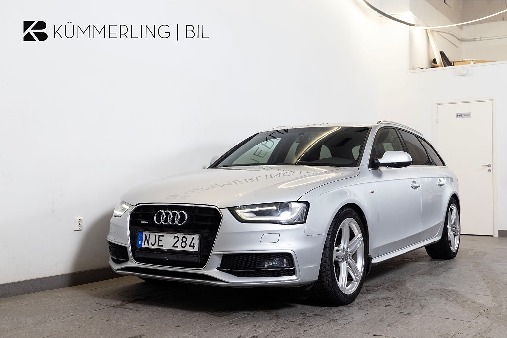 Audi A4 Avant 2.0 TDI quattro/S-Line/Dragkrok