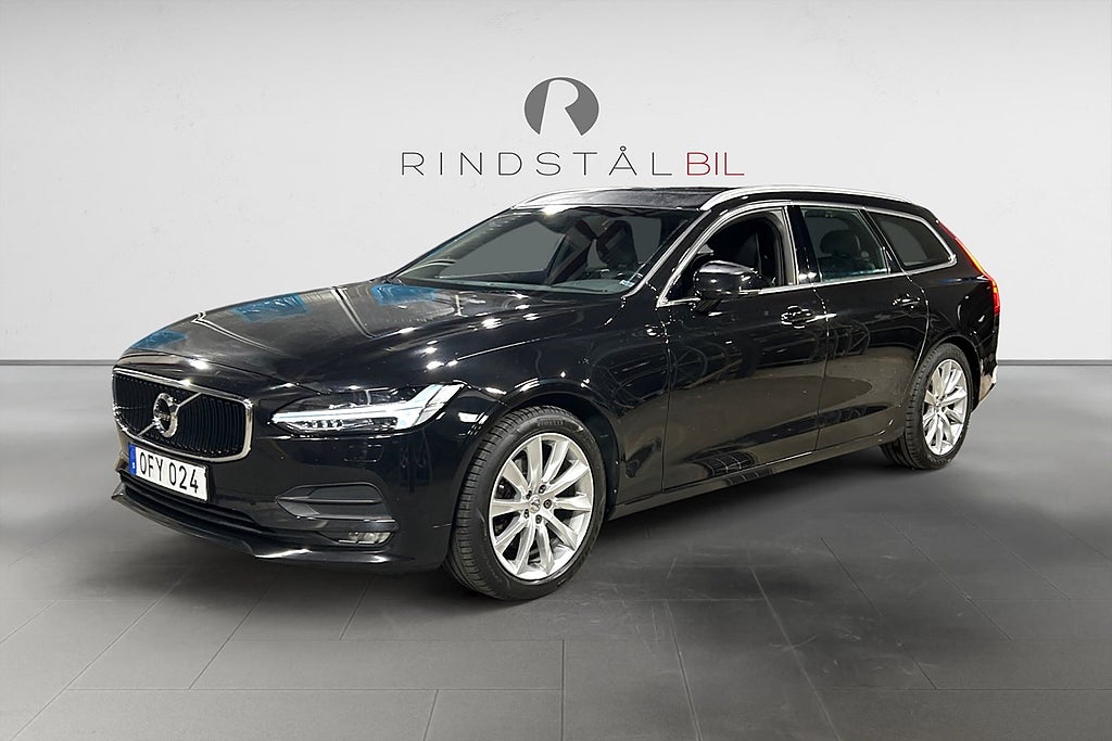 Volvo V90 D4 POLESTAR 200 HK AUT MOMENTUM DRAG D-VÄRM KAMREM BYTT