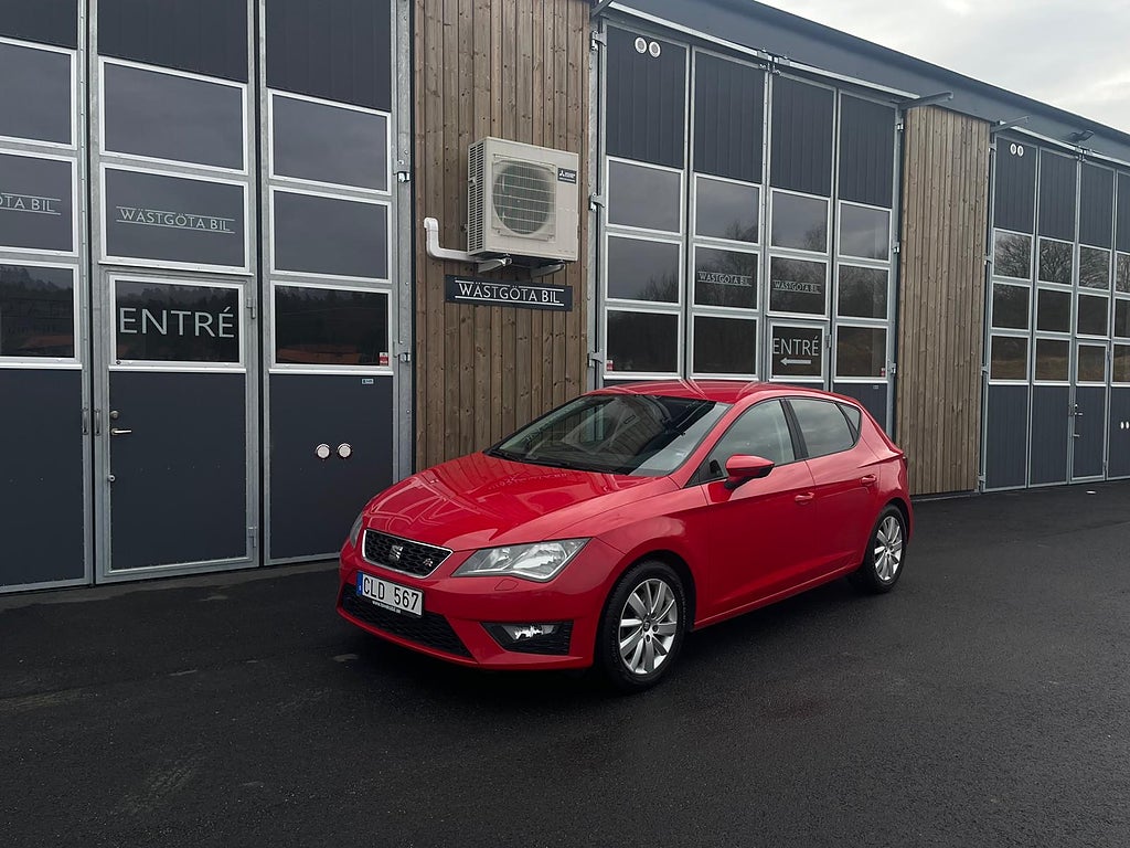 Seat Leon 1.4 TSI FR|1Brukare|Välservad|Lågamil|Drag|6växlar