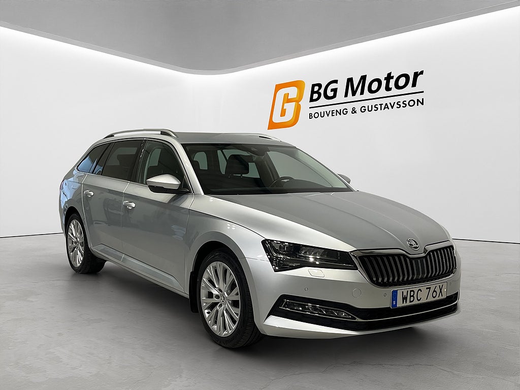 Skoda Superb Kombi 2.0 TDI 200HK Drag/Värmare/Backkamera