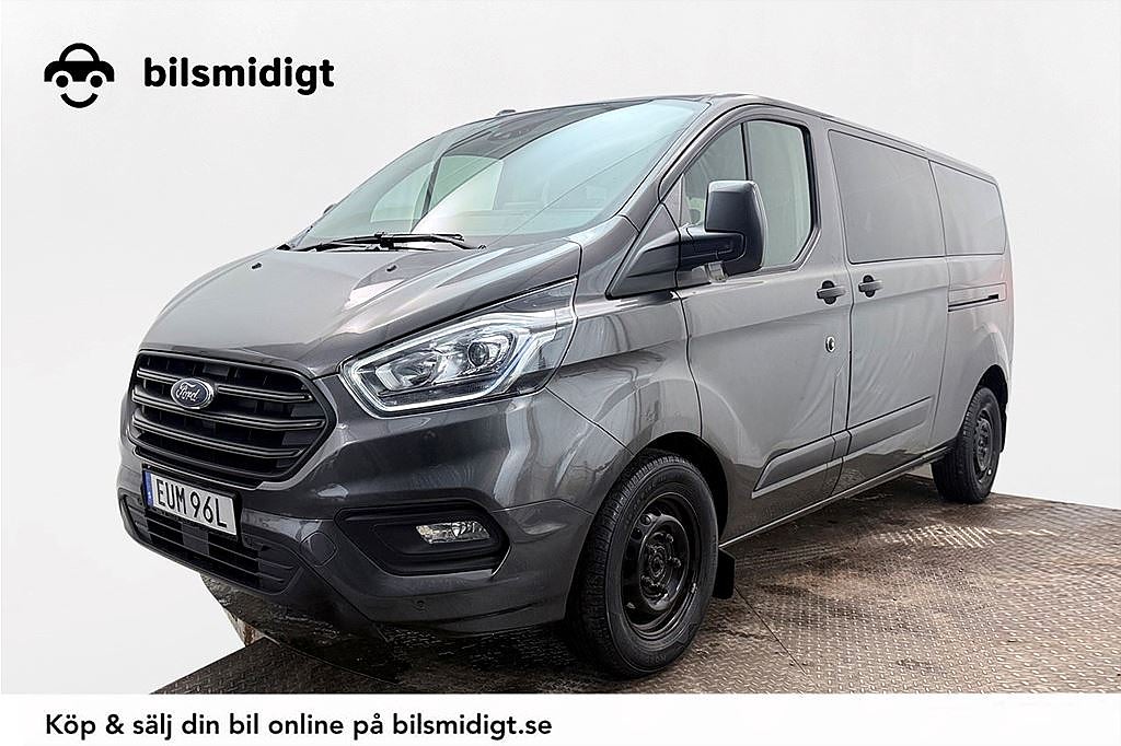 Ford Transit Custom 320 Kombi 2.0 9sits Värmare Kamera PDC MOMS