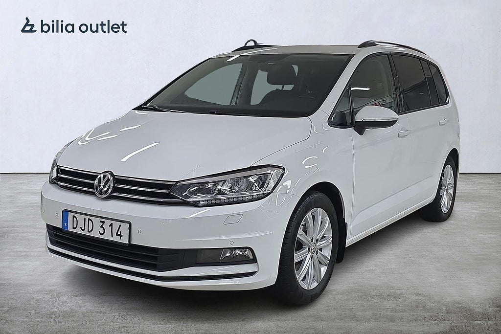 Volkswagen Touran 7-seater 1.6 TDI DPF SCR Base Dragkrok Backkamera Moms
