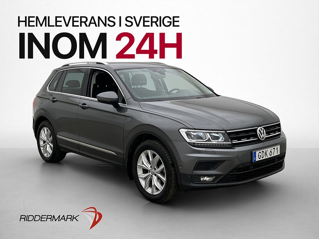 Volkswagen Tiguan TSI 4M Värmare Kamera CarPlay Dragkrok