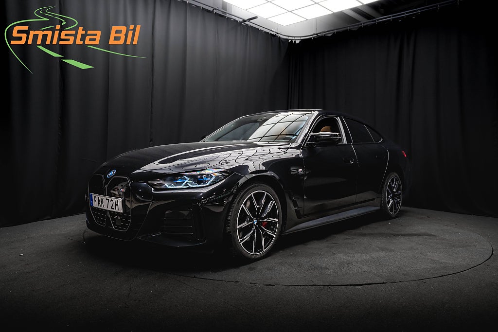 BMW i4 M50 xDrive M SPORT PRO PANO LASER CARBON 360 HUD MOMS 544hk