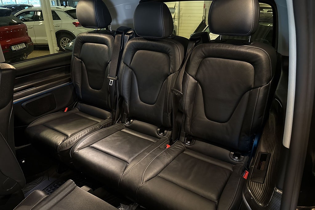 Mercedes-Benz V 250d 4MATIC 9G-Tronic Drag 360° P-värm Skinn 7sits miniatyr 20