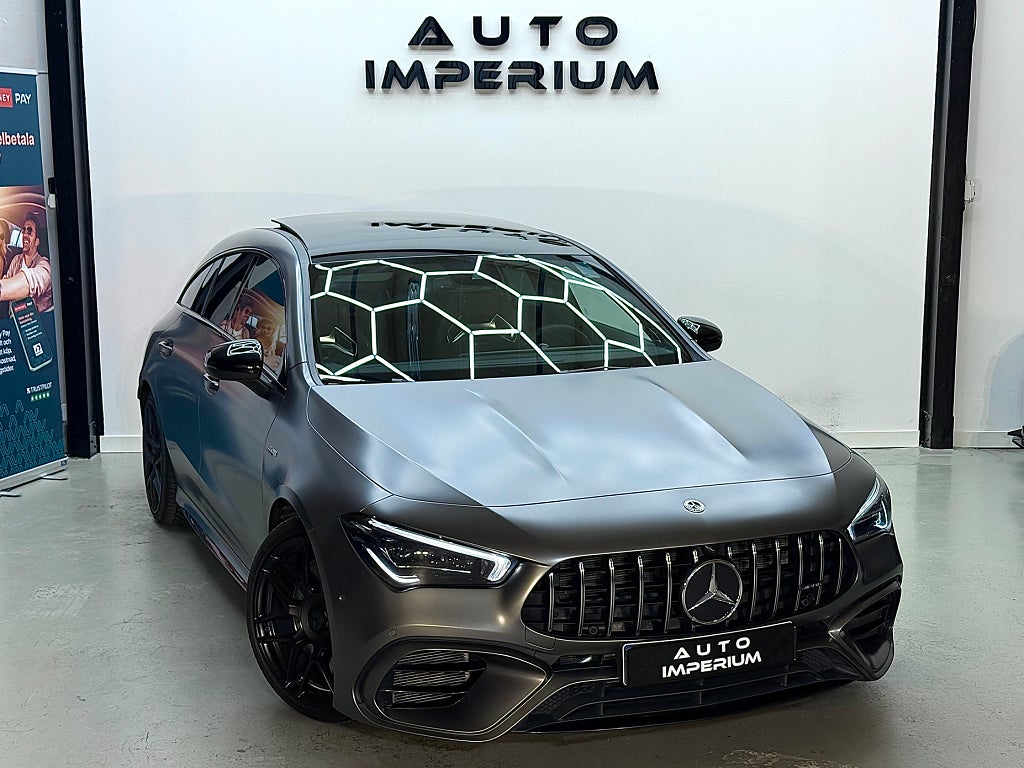 Mercedes-Benz AMG CLA 45 S 4MATIC+ SB Pano Burmster Skalstol