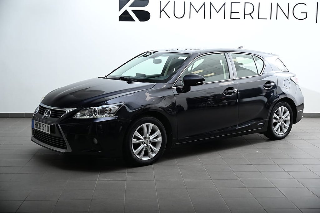 Lexus CT 1.8 CVT 136hk Kupéfläkt/LM/Hybrid/Keyless