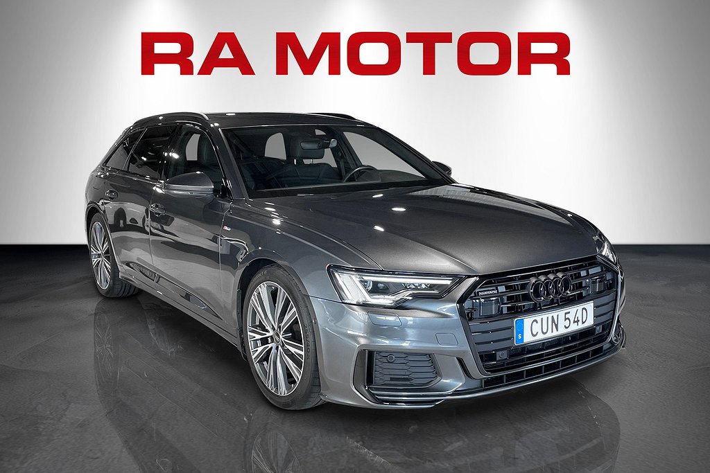 Audi A6 40 TDI Quattro | S-LINE | B&O Ljud | Matrix | 20" 2023