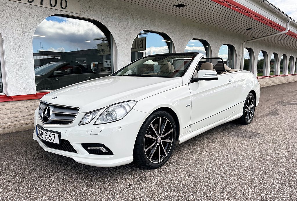 Mercedes-Benz E 250 Cab Aut *SÅLD* Steptronic AMG Sport 18 tum Alu