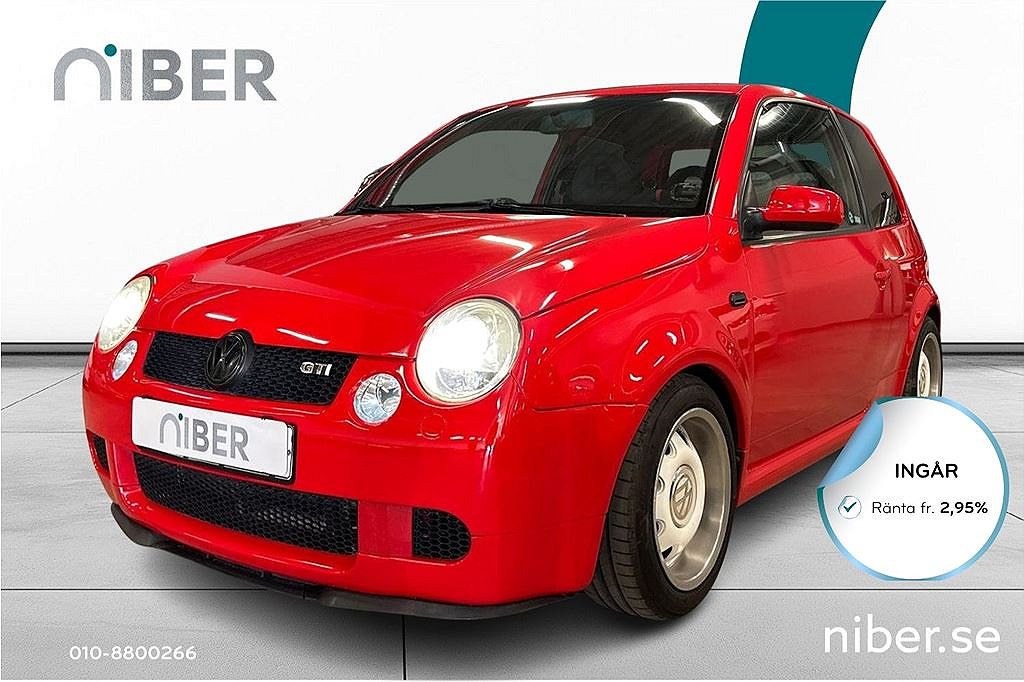Volkswagen Lupo 1.6 GTI 125hk, Nylackad, Fr. 2,95%