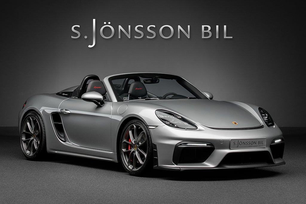 Porsche 718 Spyder / PDLS / Skalstolar / Bose