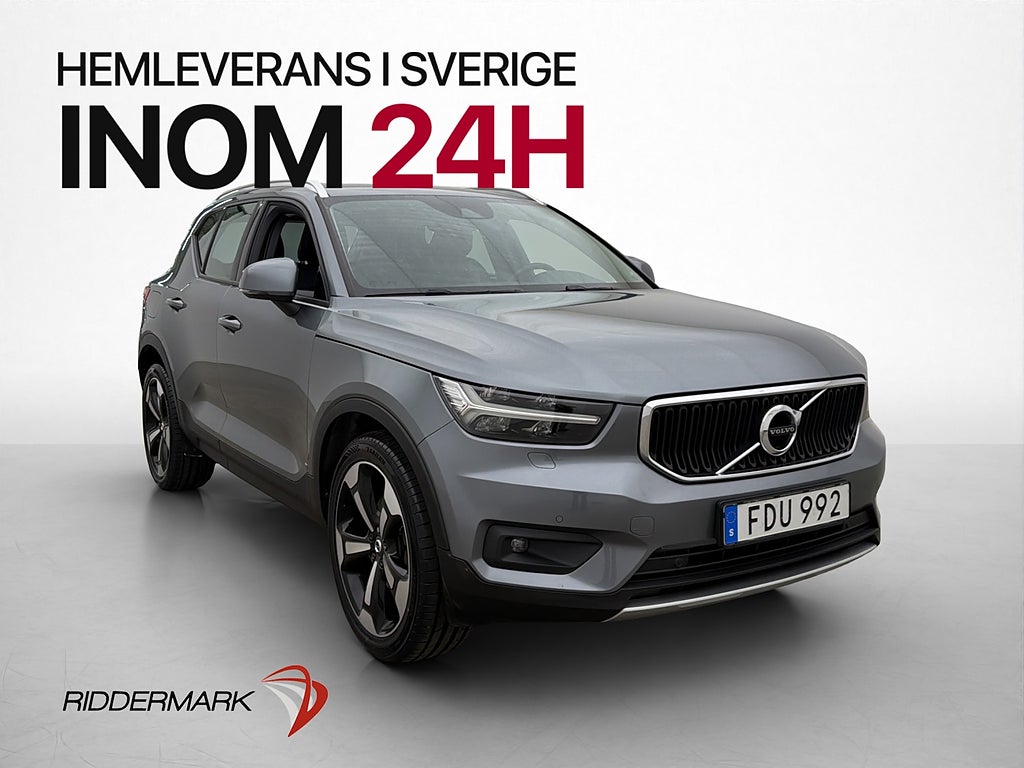 Volvo XC40 T5 AWD Momentum VOC P-Värmare Skinn Kamera Drag