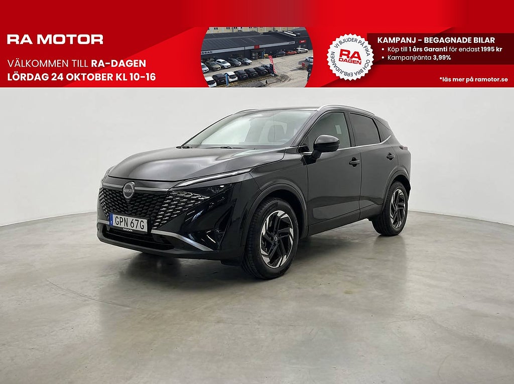 Nissan Qashqai 1.3158hk N-Connecta | Drag | HUD | Comfort Pack| Moms | 2025