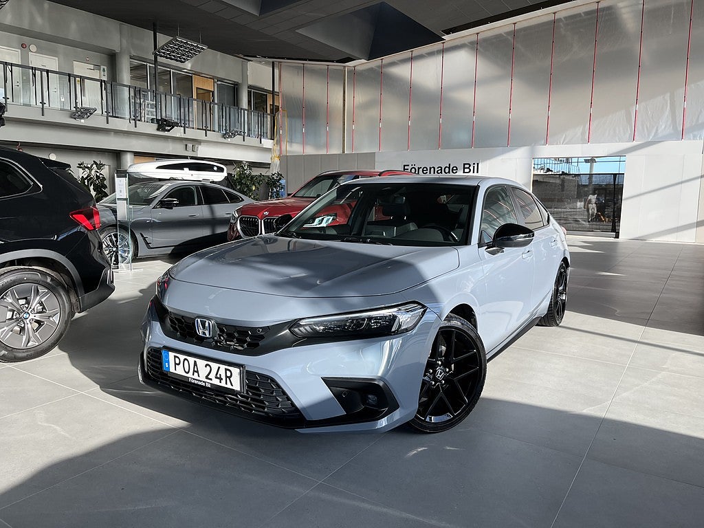 Honda Civic PDC Nav Automat Backkamera Dragkrok Multifuntions Ratt