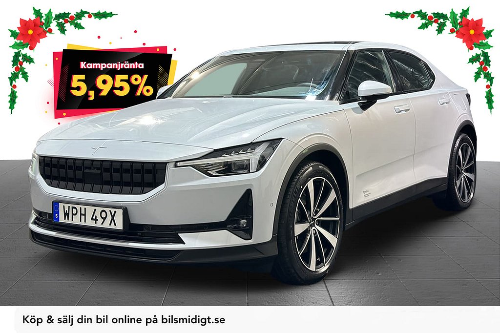 Polestar 2 Long Range DualMotor Pilot+ Pano Moms 408hk 5,95%