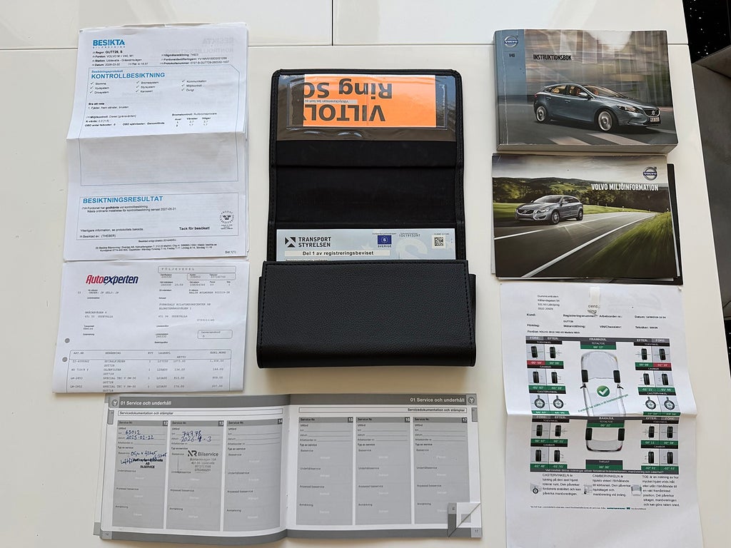 Volvo V40 D3 Geartronic Automat 150hk Diesel Nyservad 2013, bild 38