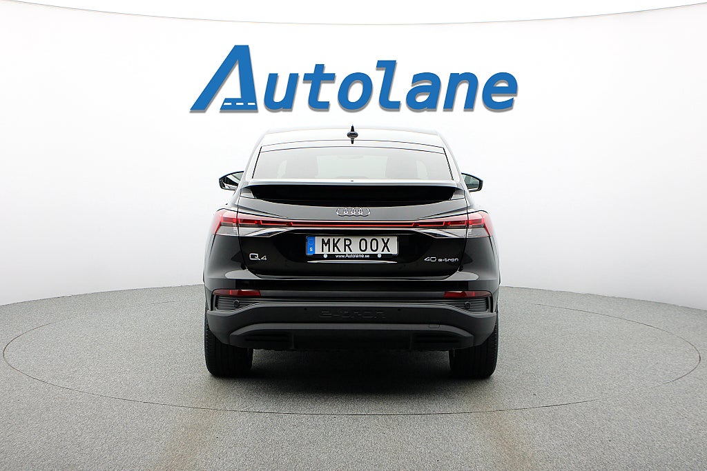 Audi Q4 40 Sportback e-tron Proline, Sommarkampanj 4,99% 204hk