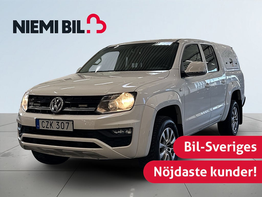 Volkswagen Amarok 3.0 V6 TDI 4M S&V-hjul/Drag/Dvärm/Kamera/Carplay/MOMS