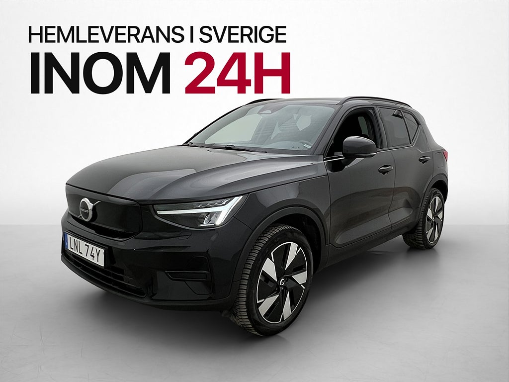 Volvo XC40 Recharge Single Motor Core Kamera Värm Drag MOMS