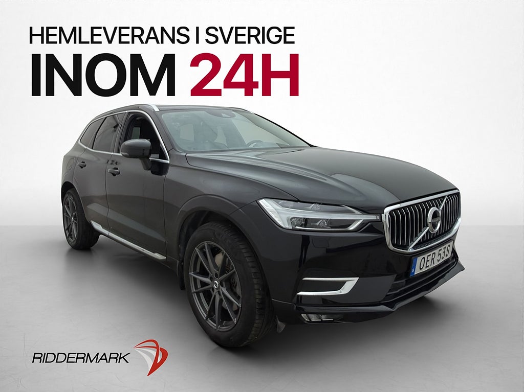 Volvo XC60 B4 AWD Inscription D-Värm H/K 360º Skinn Drag VOC
