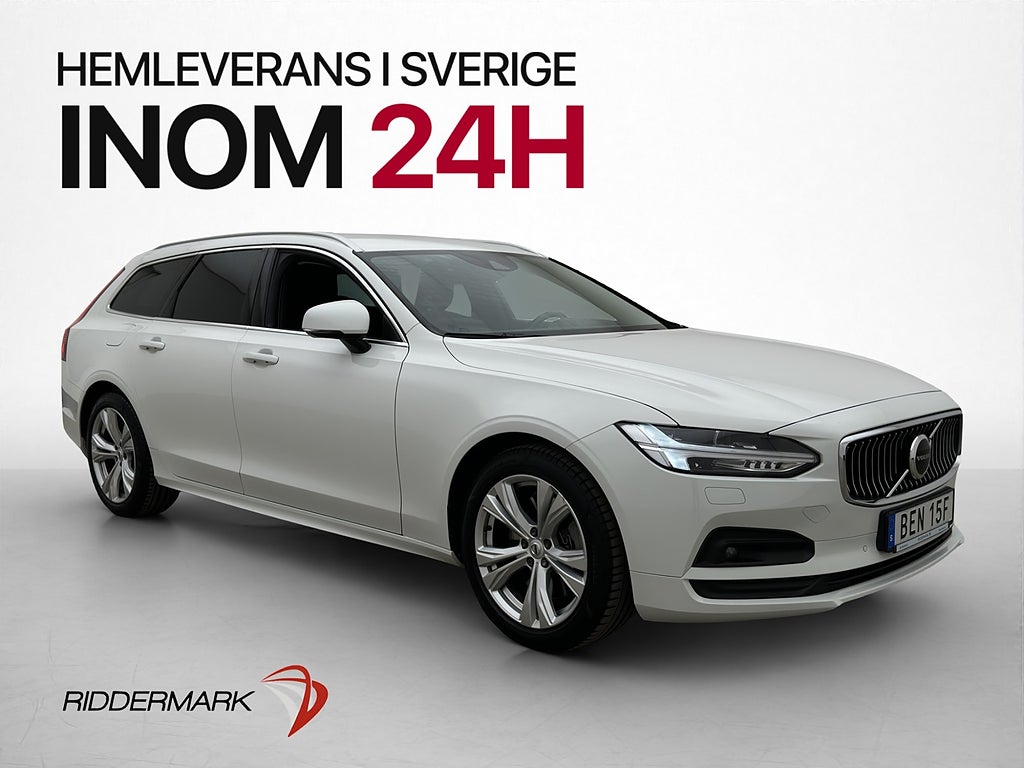 Volvo V90 B4 Advanced VOC Värmare Kamera CarPlay Rattvärme