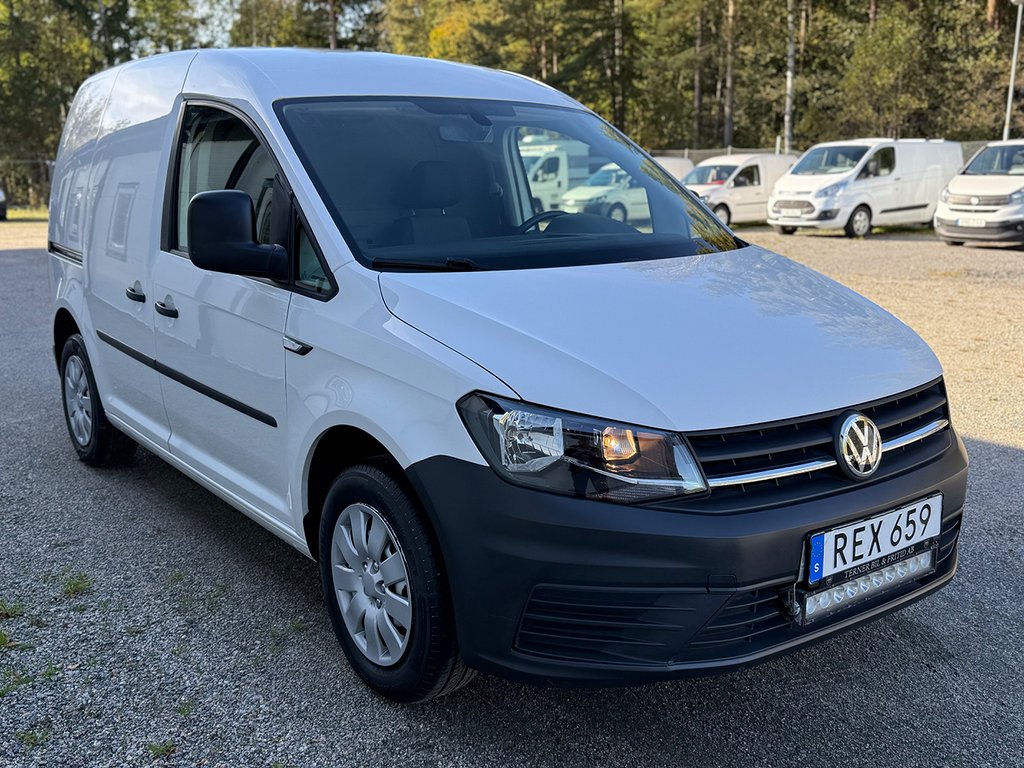 Volkswagen Caddy Skåpbil 2.0 TDI Dubbla dörrar/Värmare 102hk