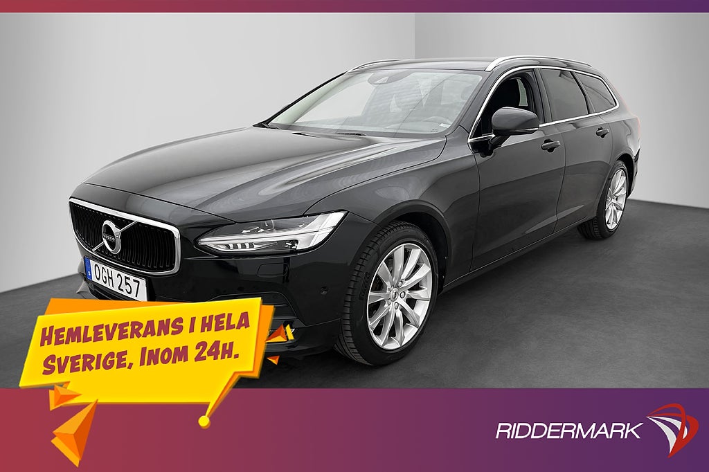 Volvo V90 D4 Momentum VOC Värmare Navi Rattvärme Dragkrok