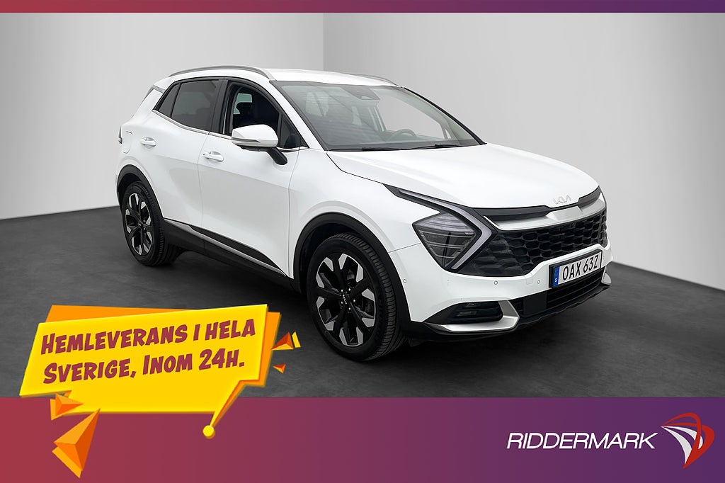 Kia Sportage PHEV AWD 265hk Advance H/K 360° Drag MOMS