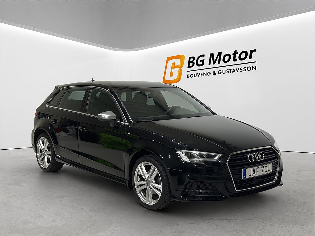 Audi A3 Sportback 30 g-tron 131hk Aut S-Line Motor-V/PDC/BT