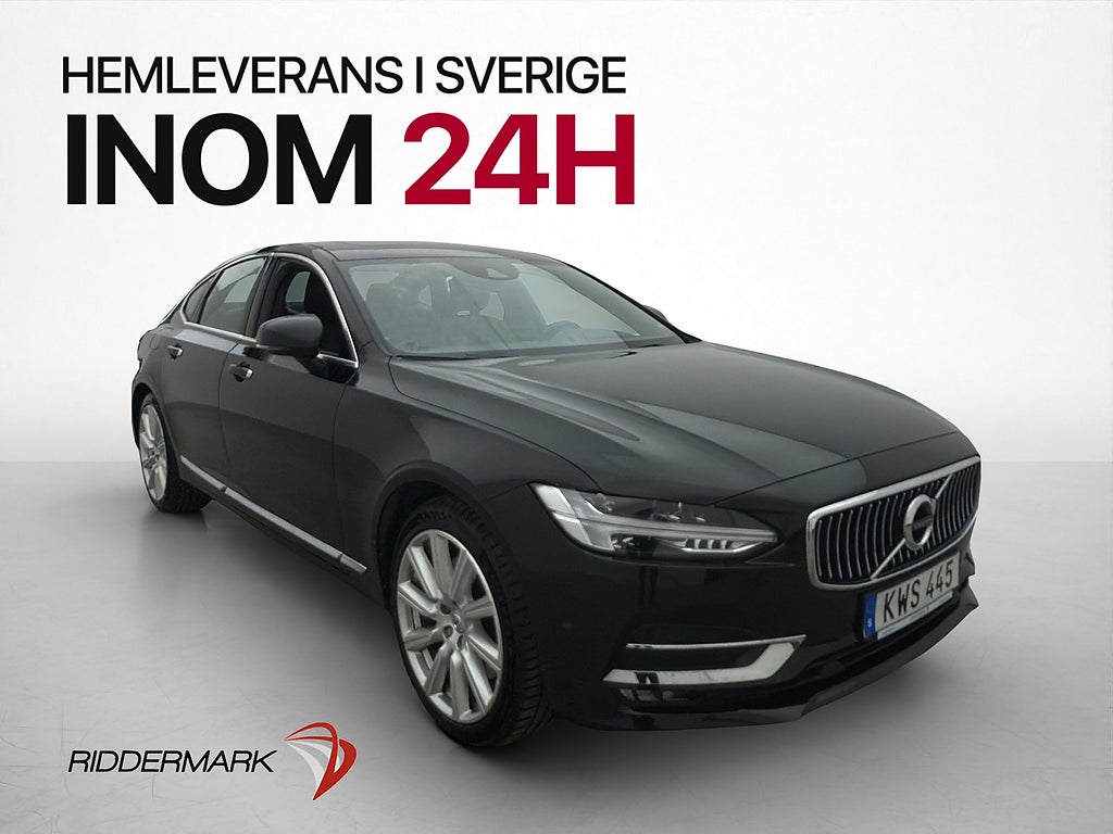 Volvo S90 T5 Inscription Taklucka VOC Värmare Kamera Skinn