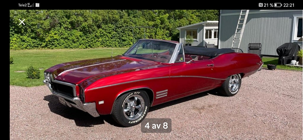 Buick Skylark Custom Convertible V8 350 aut PG