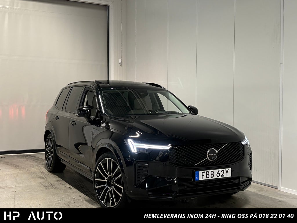 Volvo XC90 T8 AWD Recharge Ultra Dark 7-sits B&W 1 ägare Facelift