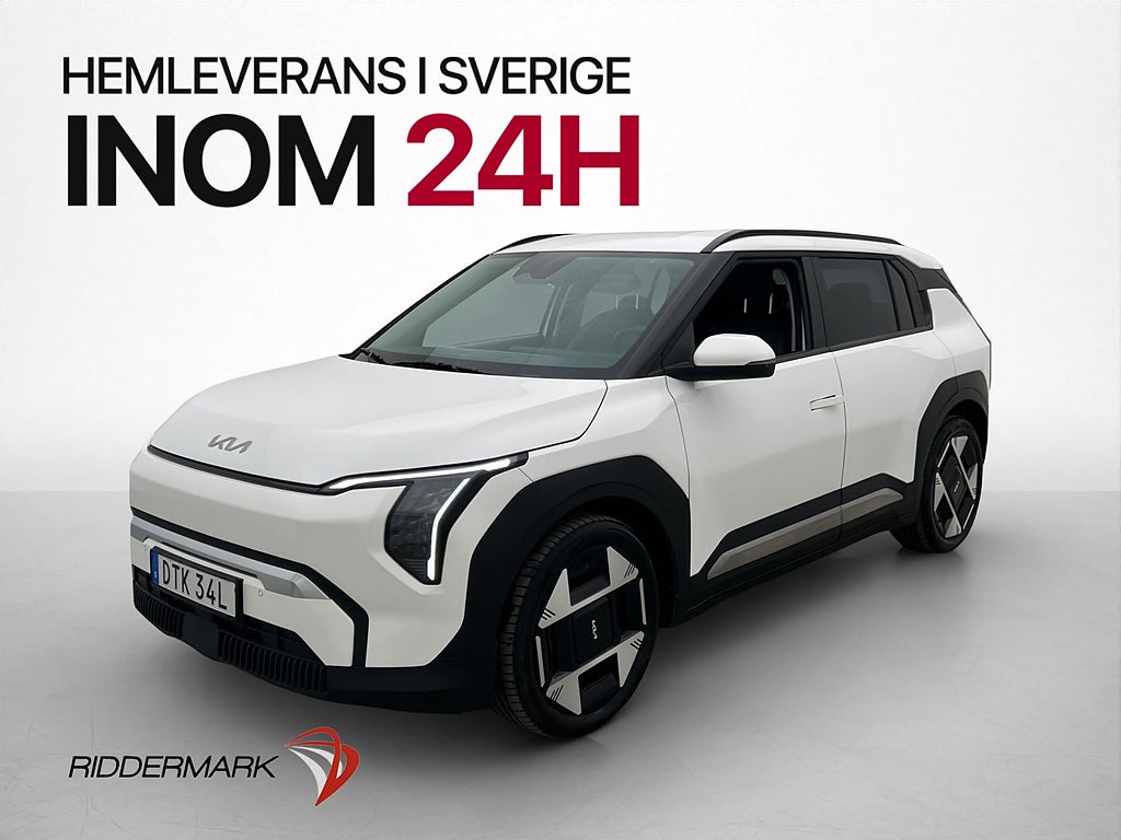 Kia EV3 Long Range Plus Skinn Kamera CarPlay Värmepump MOMS